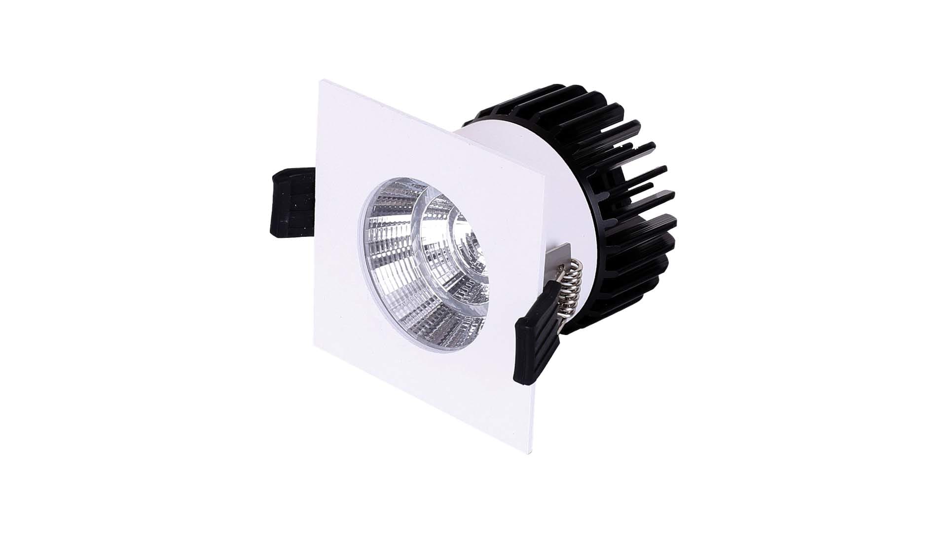 BRILUX GMBH SRL BRIB501-Q16503 ANELLO FISSO QUADRATO 65X65MM BIANCO