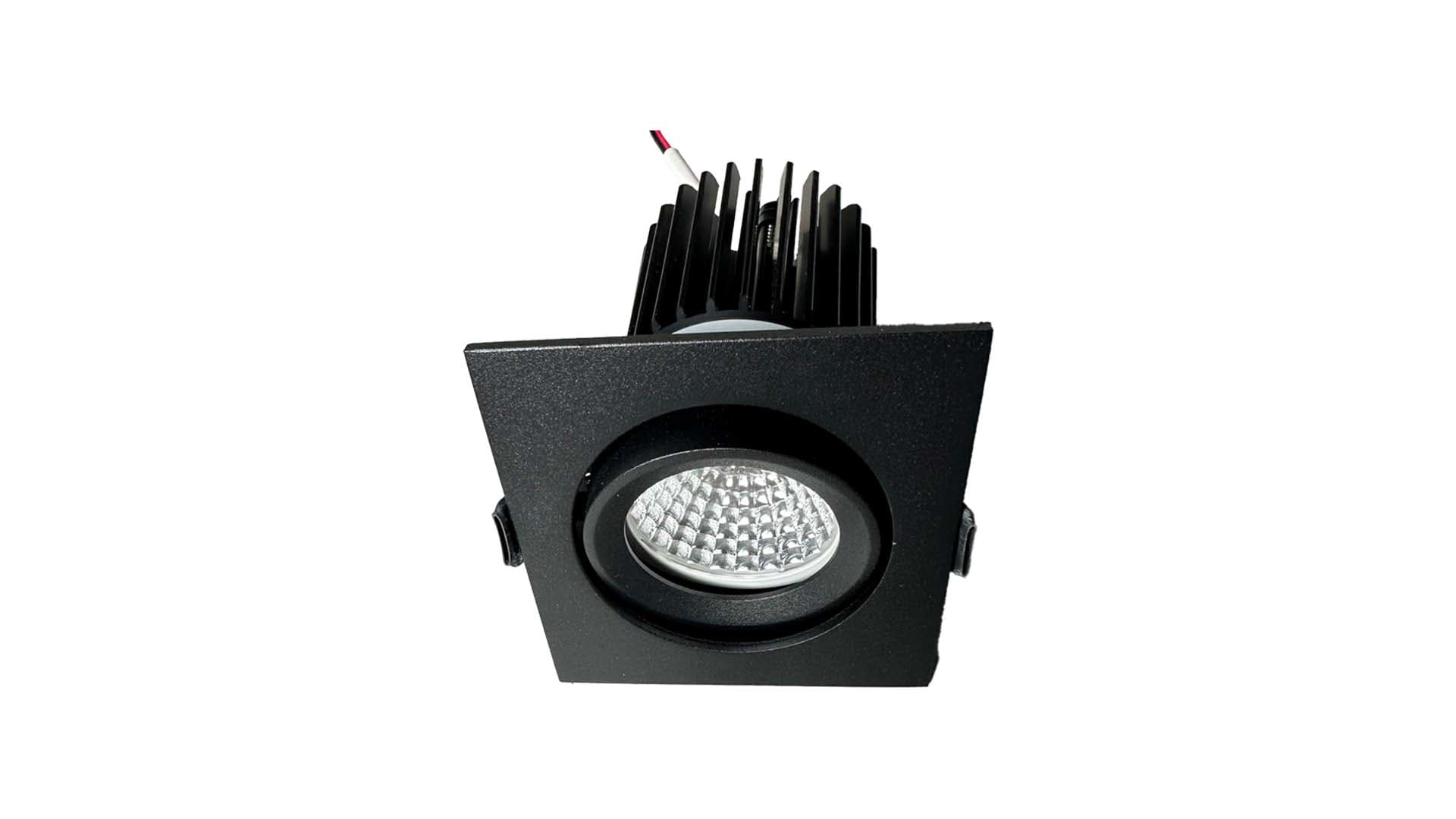 BRILUX GMBH SRL BRIB502-Q17805 ANELLO ORIENTABILE QUADRATO 78X78MM NERO