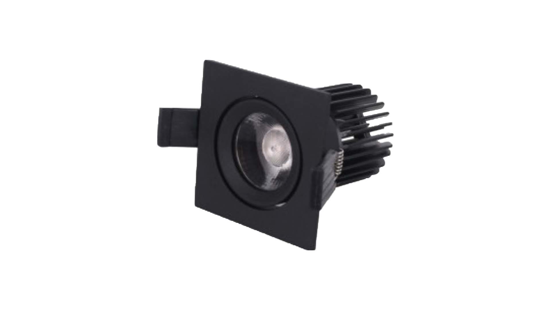 BRILUX GMBH SRL BRIB502-Q17905 ANELLO ORIENTABILE QUADRATO 90X90MM NERO