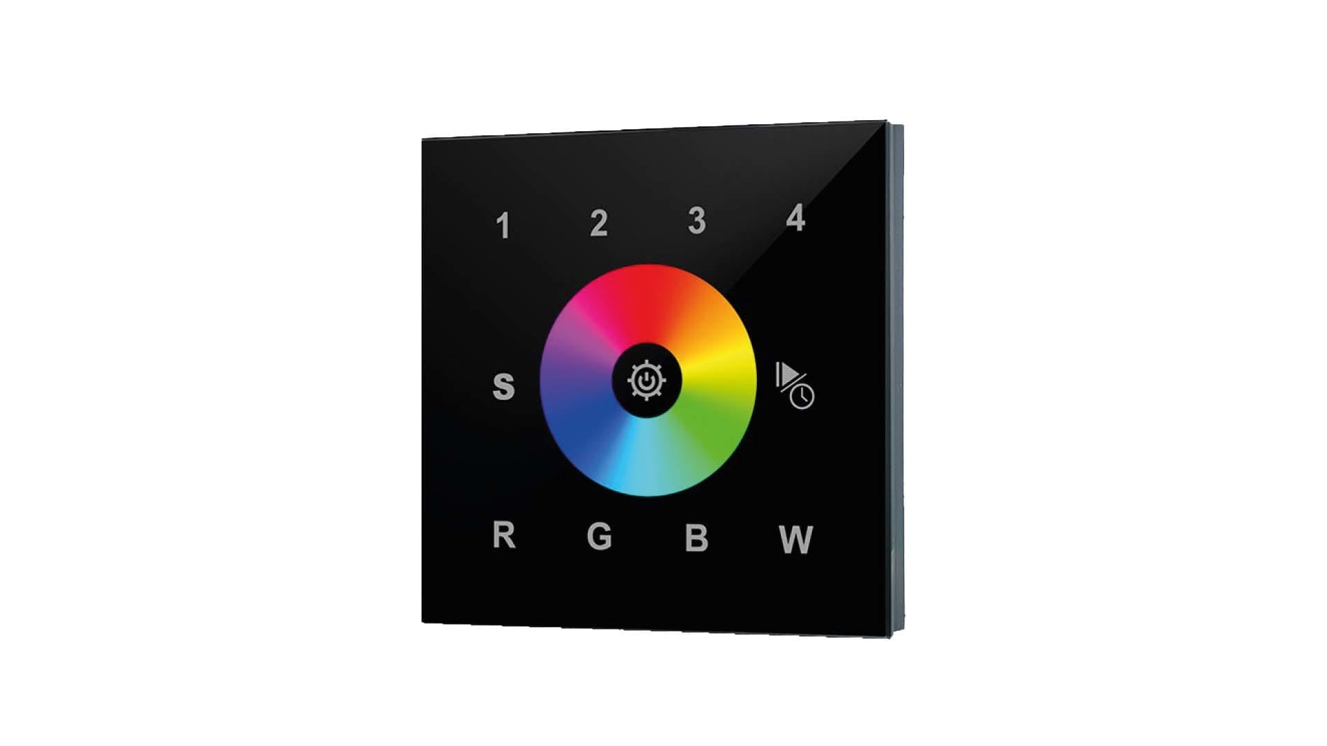 BRILUX GMBH SRL BRIB60-SR2820B RGBW CONTROLLER WIRI 12-24VDC NERO