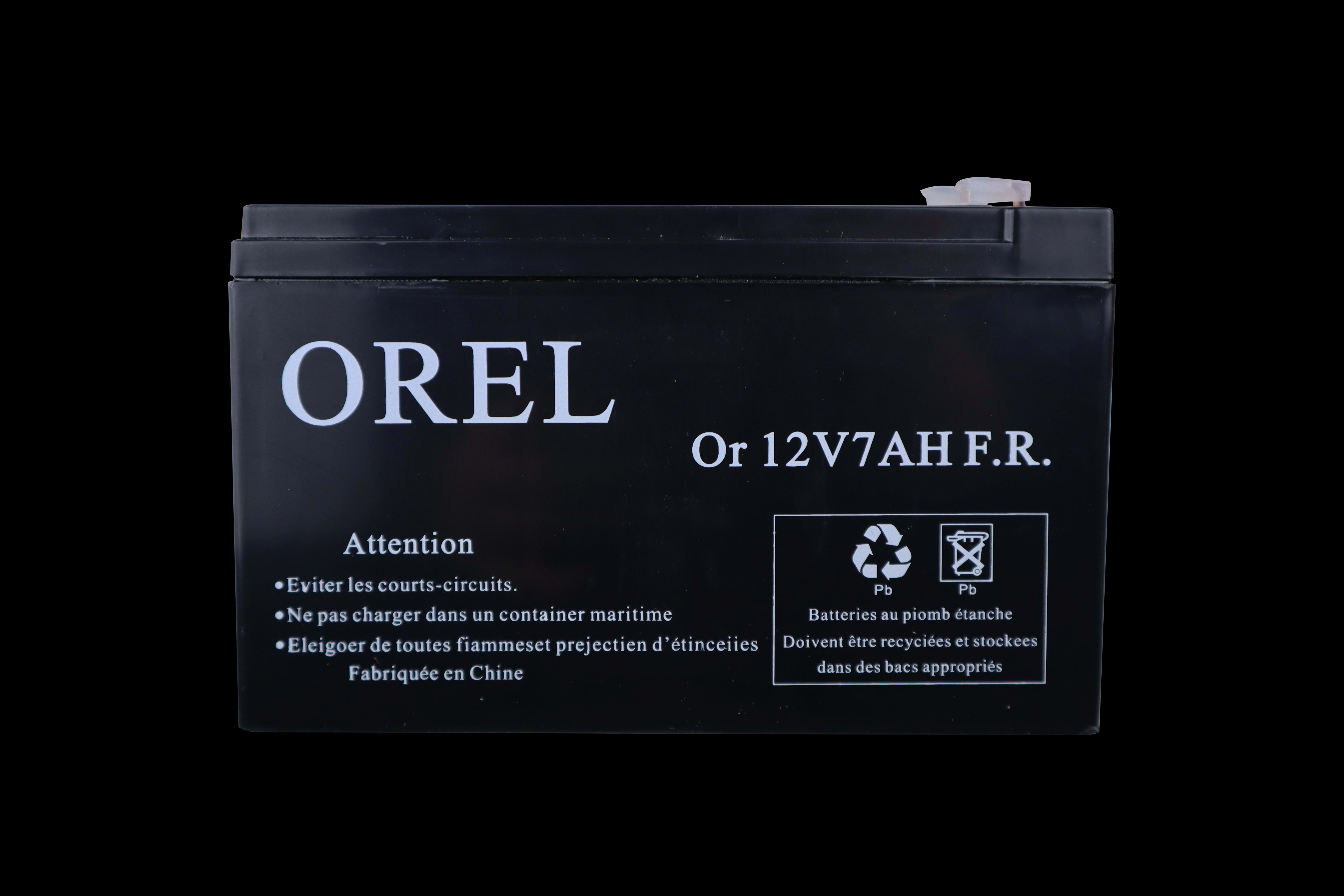 CDVI ITALIA SRL CDVB7AH BATTERIA DI BACK-UP DA 12 V 7.0 A/H RICA