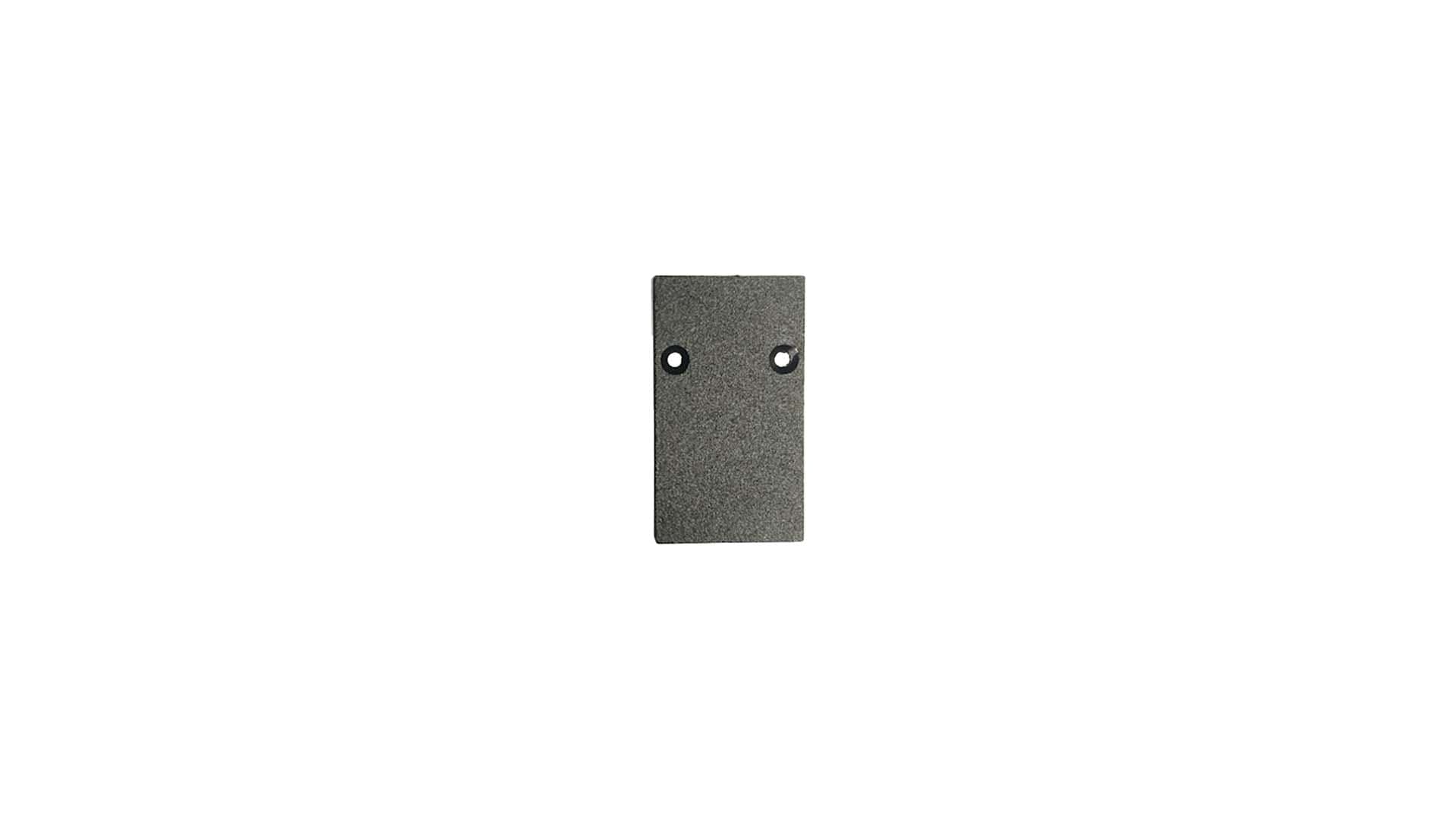 BRILUX GMBH SRL BRIB920036H105 TAPPO H1 SENZA FORO FORMA QUADRATO, NERO