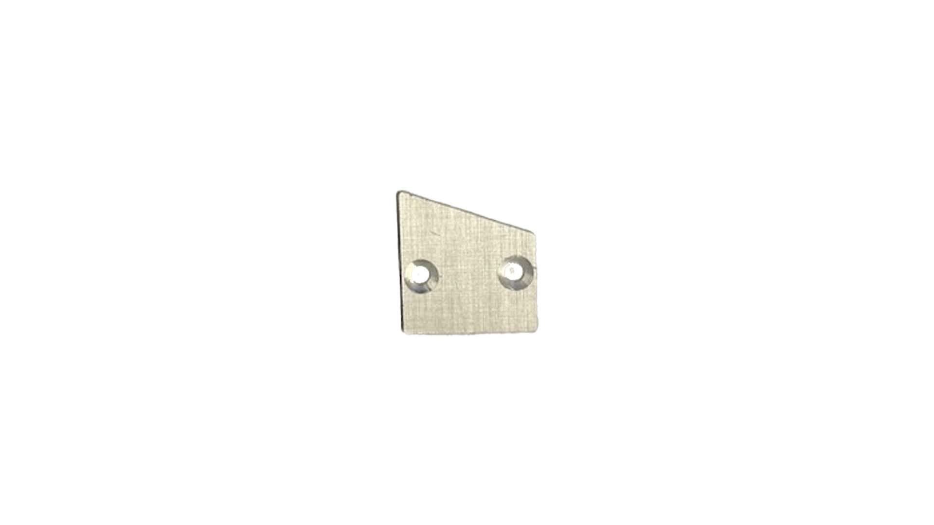 BRILUX GMBH SRL BRIB930035A106L TAPPO A1 SENZA FORO L, ANODIZZATO