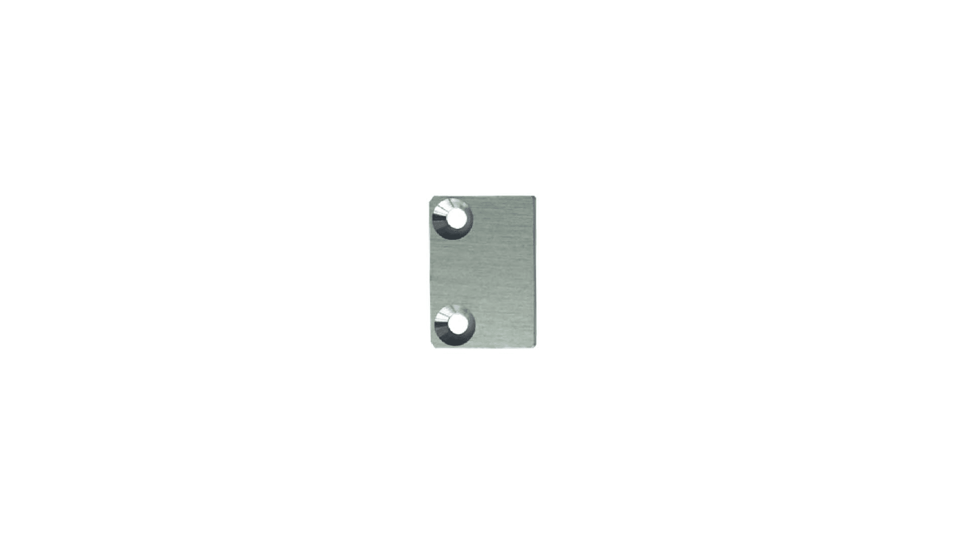BRILUX GMBH SRL BRIB930035U106 TAPPO U1 SENZA FORO, ANODIZZATO