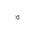 BRILUX GMBH SRL BRIB930045U106 TAPPO U1 CON FORO, ANODIZZATO