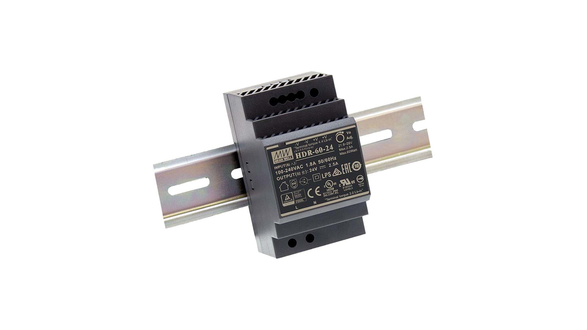 BRILUX GMBH SRL BRIB95-HDR6024 ALIMENTATORE HDR 60-24 MW 60W 24VDC DIN