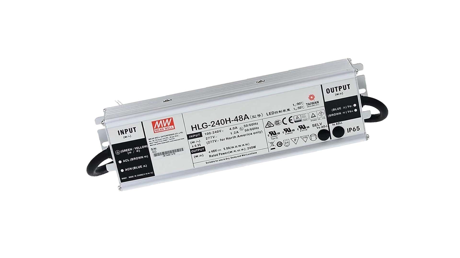 BRILUX GMBH SRL BRIB95-HLG240H48 ALIMENTATORE HLG240H-48 MW IP67 CON PFC