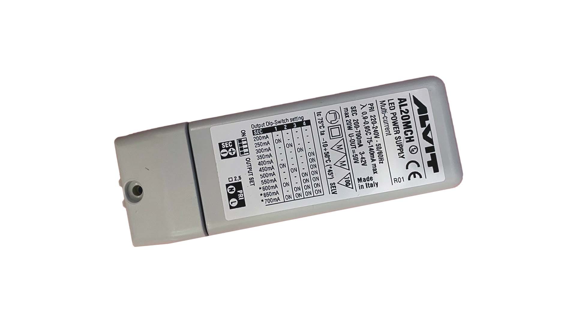 BRILUX GMBH SRL BRIB96-AL20MCH ALIMENTATORE 220-240V MULTICC 200-700MA