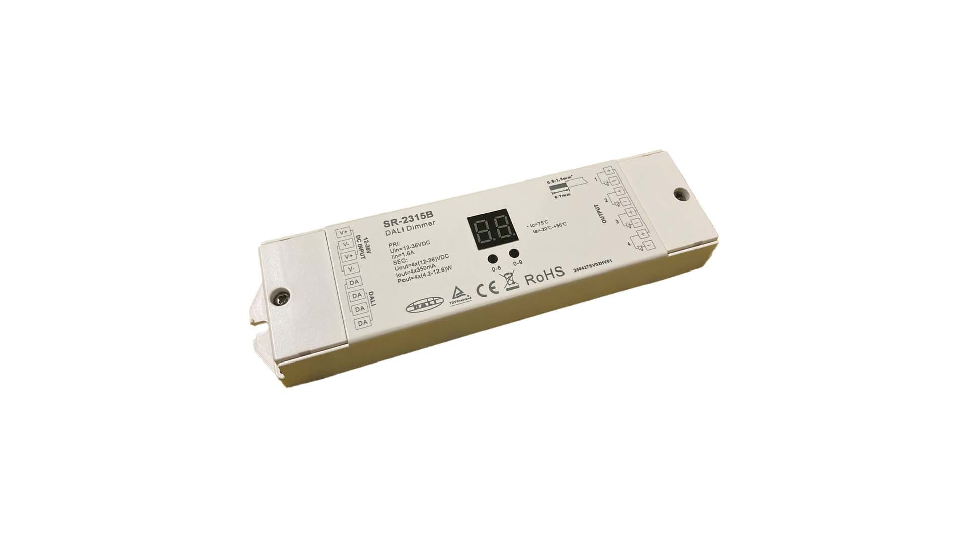 BRILUX GMBH SRL BRIB96-SR2315B RGBW DALI DRIVER 12-36V 4X350MA