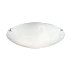 ROSSINI - RSSBAL003 PLAFONIERA VETRO DECORO FILI ARG.