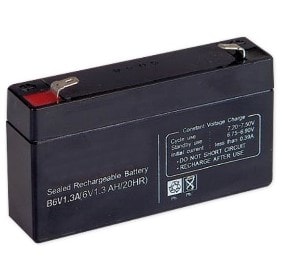 HILTRON LAND SRL C1AB6V1.2A BATTERIA AL PIOMBO 6V 1.2AH COBAT INCLUS