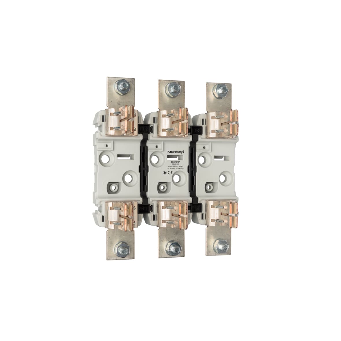 MERSEN ITALIA SPA XESB212107 BASI PER FUS. NH2 PLASTICA 3 POLI BB23PP