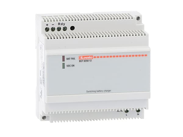 LOVATO LOVBCF025012 CARICA BATTERIE SWITCHING 2,5A 12VDC