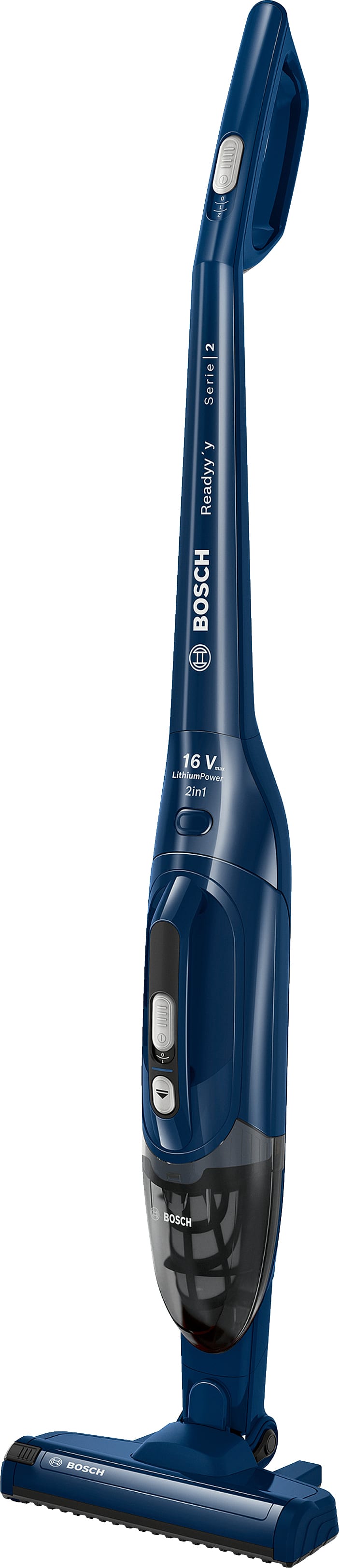 BOSCH ROBERT - BOSBCHF216S Handstaubsauger Akku 16V 40min 0.4L 2St.