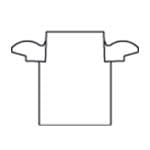 IGUZZINI ILLUMINAZI - IGZ3.BD14.015.0 TESTAPALO DOPPIO PER PALO D=60 PER MINI