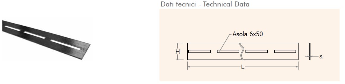 LUCIANO RUSSO SRL - LRSBDL02I BANDELLA ASOLATA PER SOSP. CANALE L=2M I