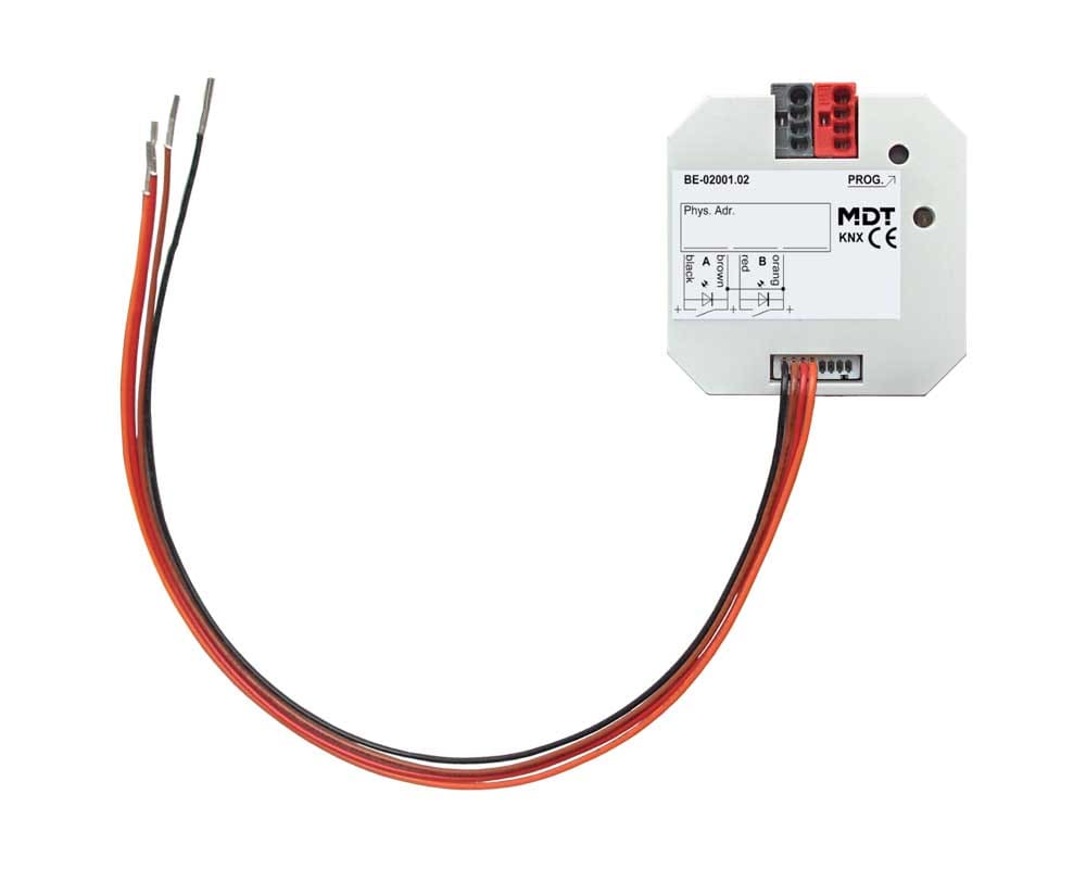 MDT ITALIA SRL EYGBE-02001.02 Interfaccia Tasti KNX 2 canali