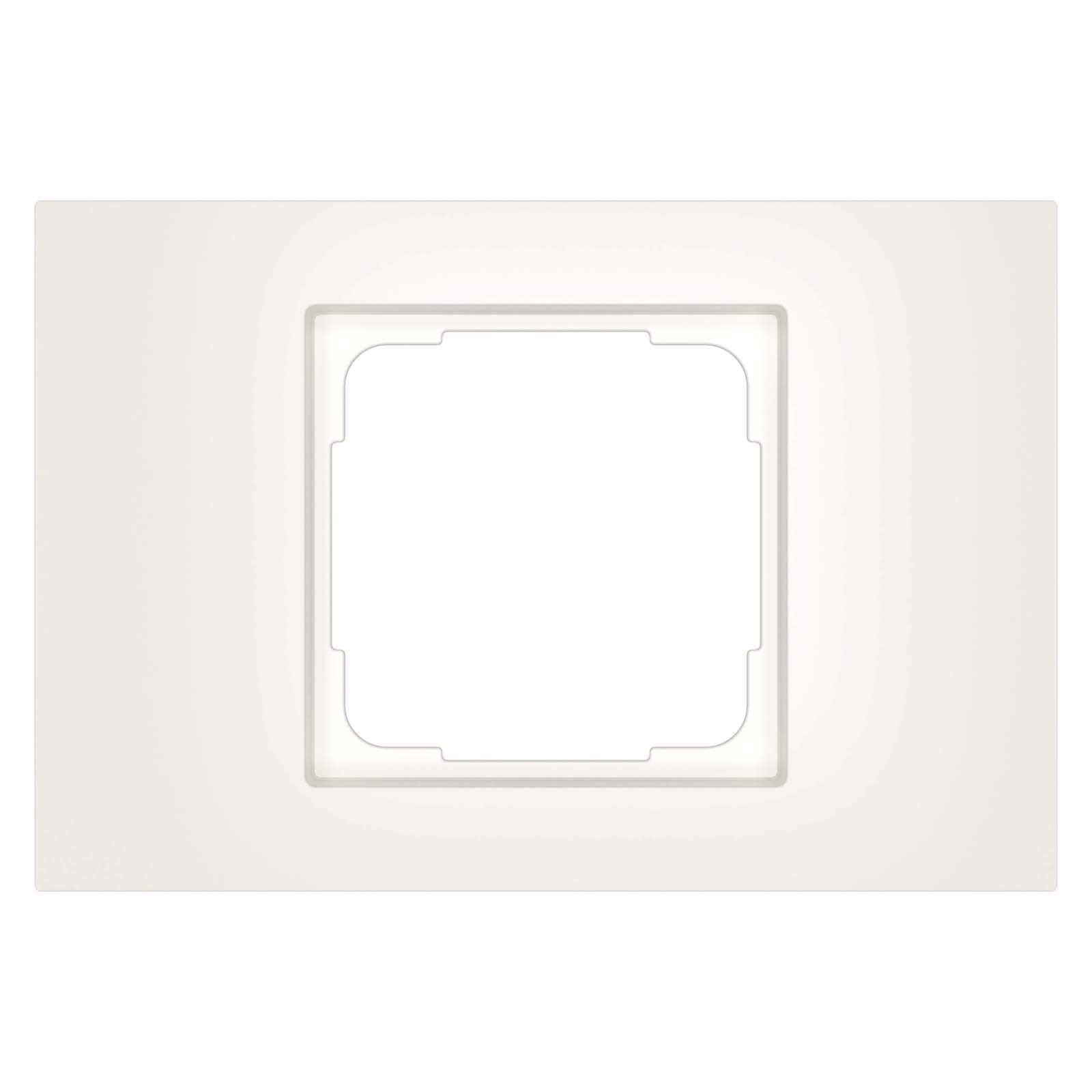 MDT Italia Srl - EYGBE-RA1FE02.01 CORNICE SINGOLA PER LINEA 55,IT, BIANCO