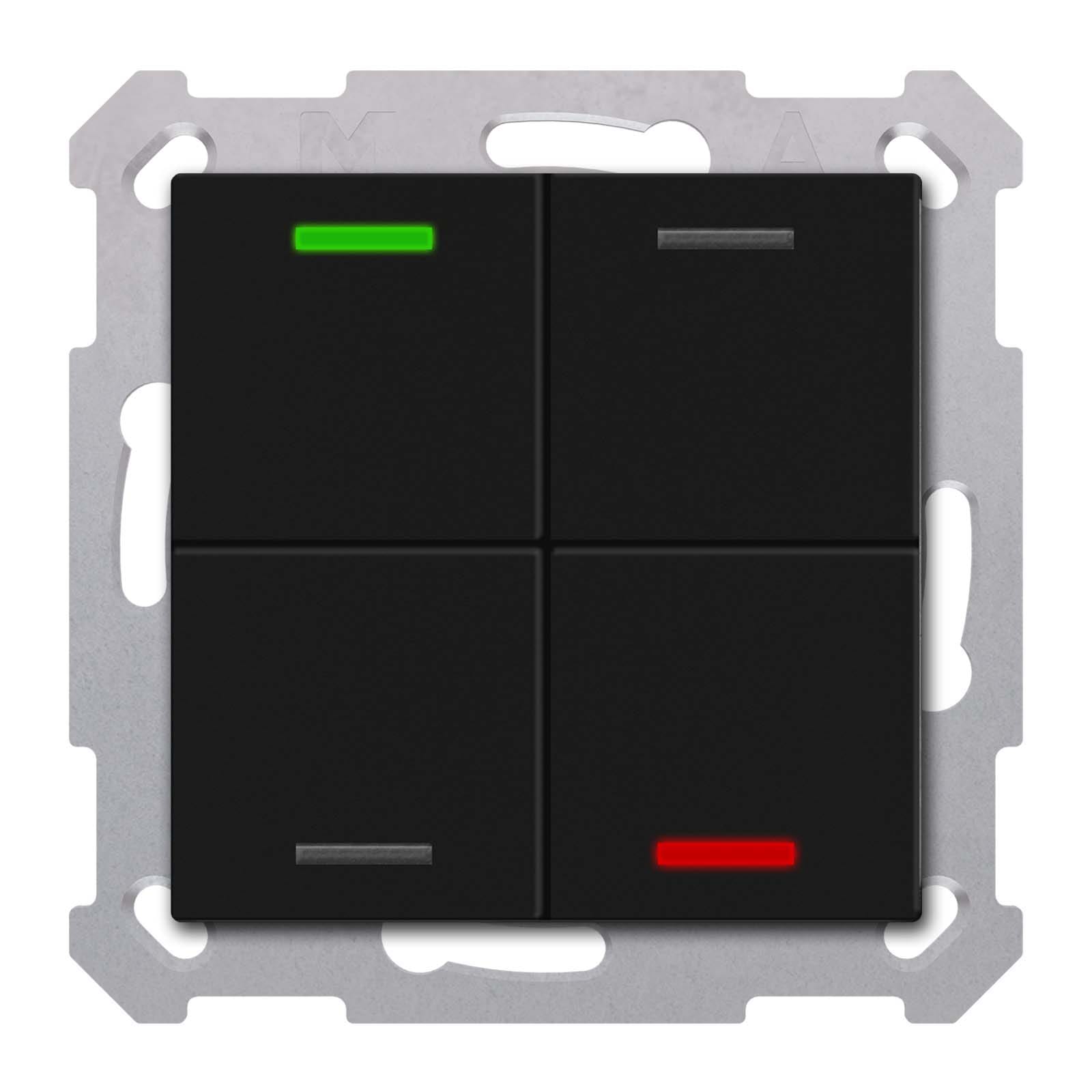 MDT Italia Srl - EYGBE-TAL550406.01 TAST.LIGHT55,4T, NERO OPACO