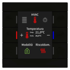 MDT Italia Srl - EYGBE-TAS86T06.02 T.Smart 86,6 funz.display+T?,nero