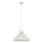 ROSSINI RSSBEA002B SOSPENSIONE BIANCA/VETRO BIANCO SATINATO
