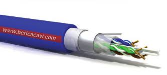 BERICA CAVI SPA - BECB7404CA24BLUB FTP 4X2X23 AWG CAT. 6 BLU