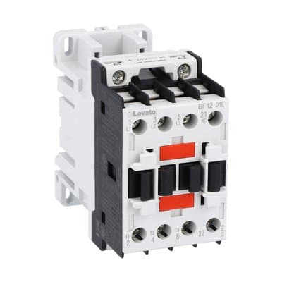 LOVATO LOVBF1201L048 CONTATTORE 3P+1NC 12A AC3 BASSO CONSUMO