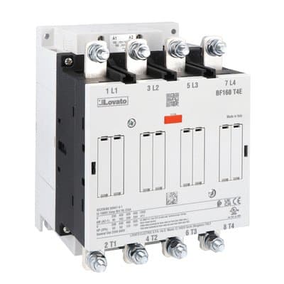 LOVATO LOVBF160T4E110 CONTATTORE 4P 250A AC1 48-130VAC/DC