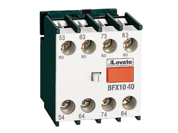 LOVATO LOVBFX1040 CONTATTI AUX 4NO AGGANCIO CENTRALE