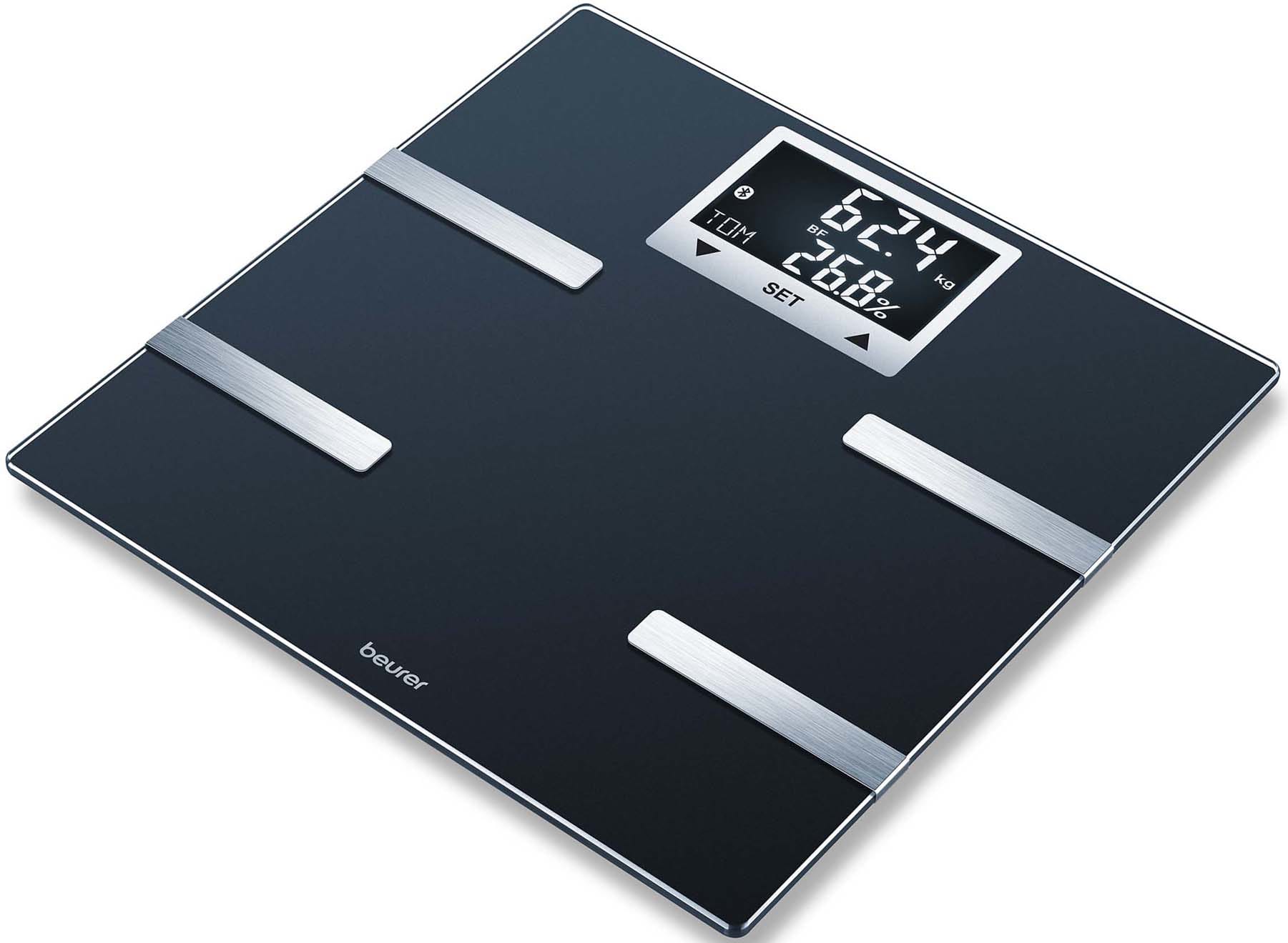 BEURER BUE74938 Fettanalysewaage b.180kg LCD-Anz 8Speich