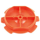 DIETZEL DIE012006 PE-Betonbau-Befestigungsdeckel, A 68 mm