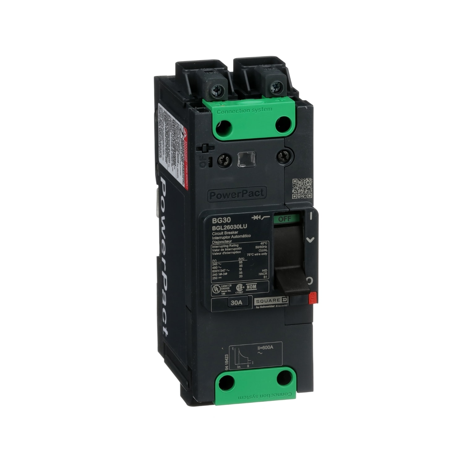 SCHNEIDER ELECTRIC SNRBGL26030LU INTERR.AUTOM.PPB 2P 30A 35KA EVERL
