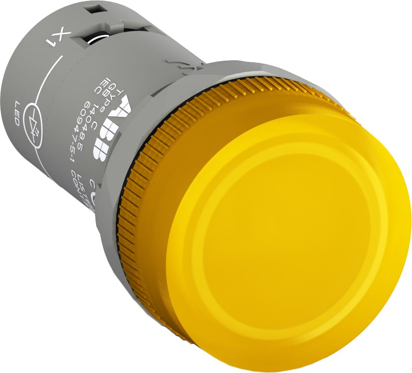 ABB SPA - ABBCL2542Y CL2-542Y LAMP. LED GIALLO, 380-415VCA