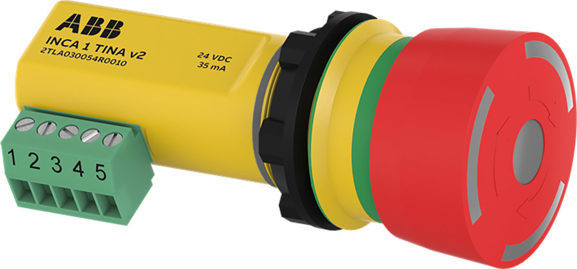 ABB SPA - ABB2TLA030054R0010 INCA 1S Tina V2 E-stop