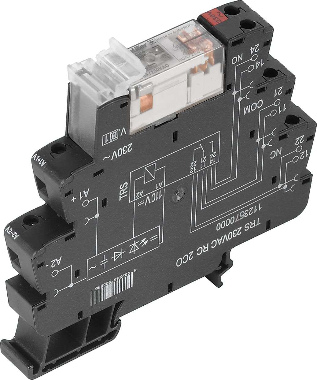 WEIDMULLER WEI1123550000 TRS 120VAC RC 2CO