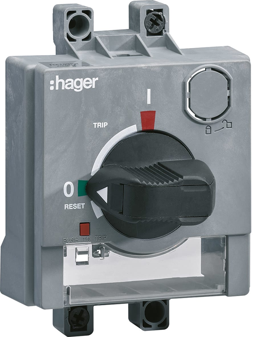 HAGER - HAGHXT032H MAN ROTATIVA DIRETTA BLOCCO PORTA P250