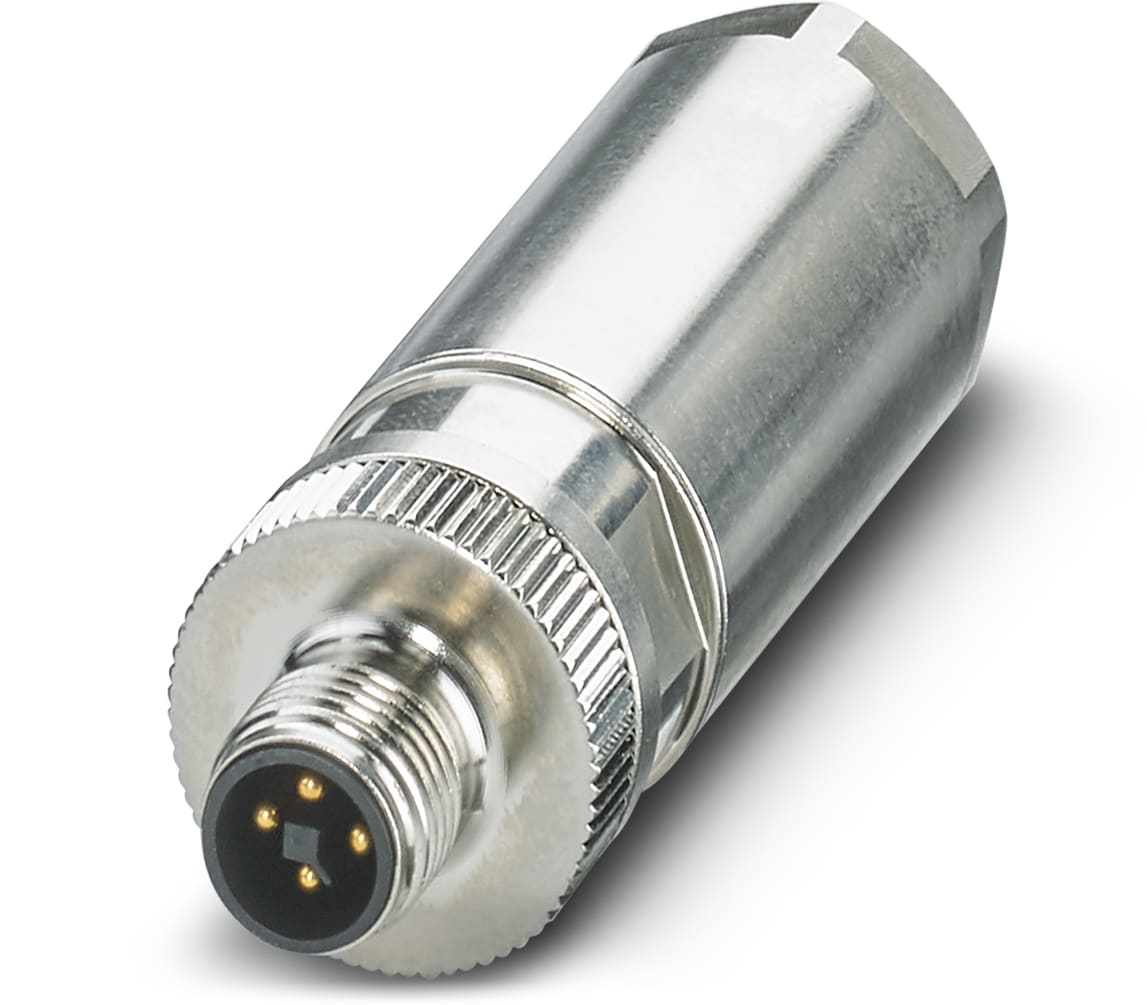 PHOENIX CONTACT - PHC1151362 SACC-M12MST-4PL-CM CONN. PUSH-LOOK POWER