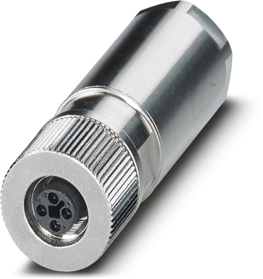 PHOENIX CONTACT - PHC1151366 SACC-M12FST-4PL-CM CONN. PUSH-LOOK POWER