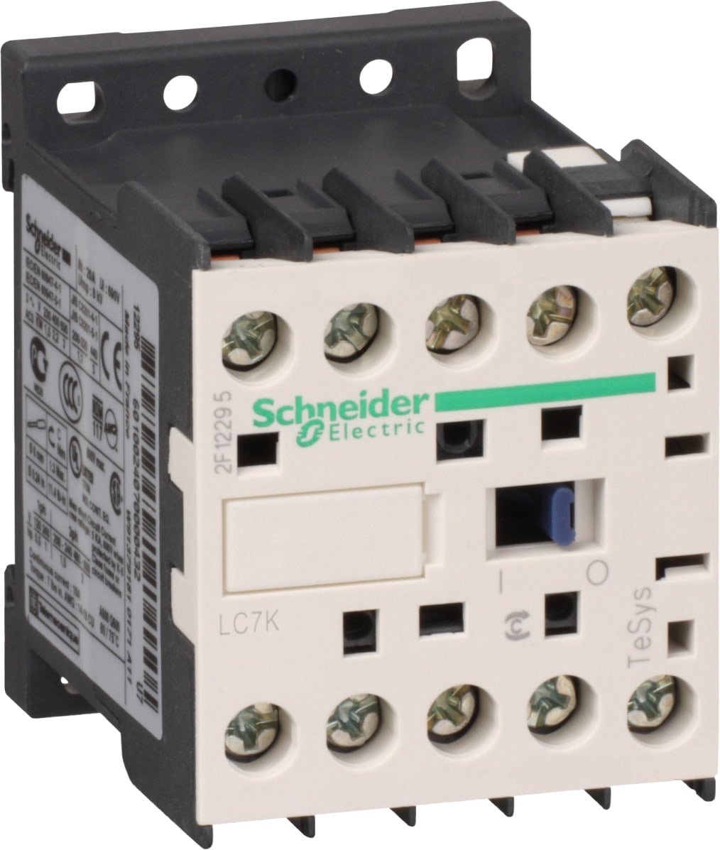 SCHNEIDER ELECTRIC - SNRLC7K0910M7 Contattore TeSys LC7-K - 3 poli - AC3 440V 9 A - 220 V AC