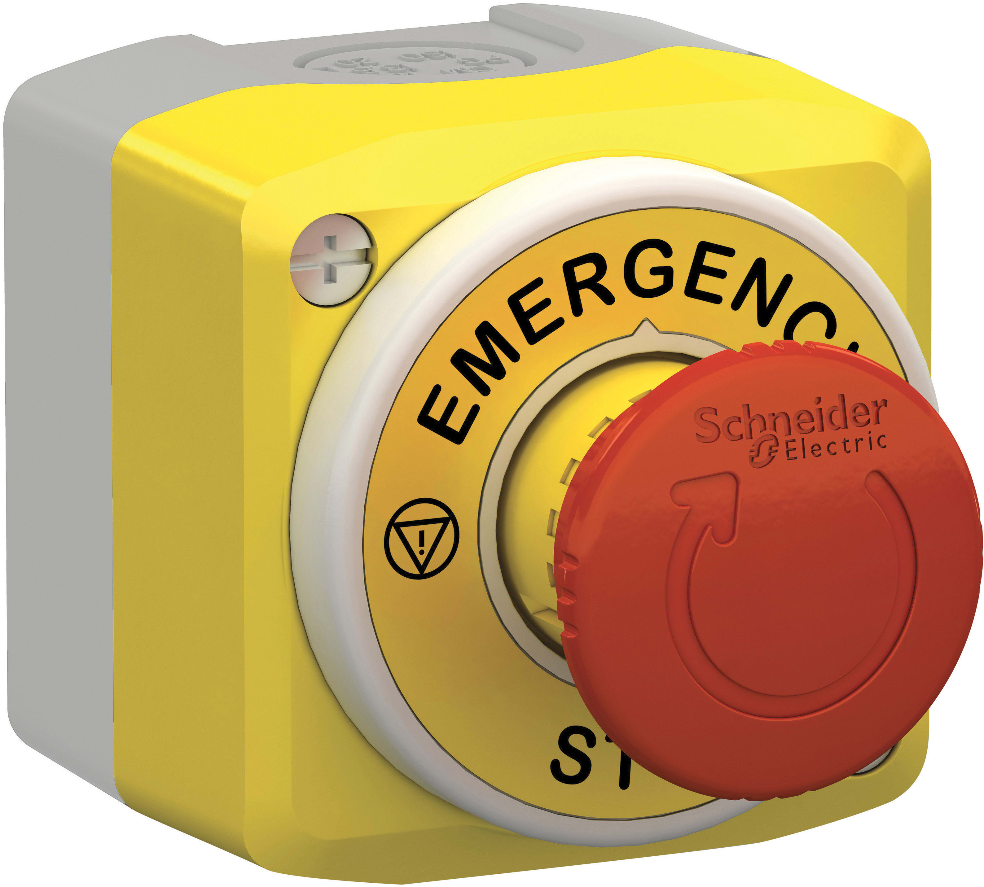 SCHNEIDER ELECTRIC SNRXALK178W3B140G PULSANTIERA EMERGENZA ETICHETTA LUMINOSA