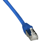 SCHNEIDER ELECTRIC - SNRACTPC6ASFLS05BU Patch cord, Actassi, Category 6A, S/FTP, LSZH, 0.5 m, blu