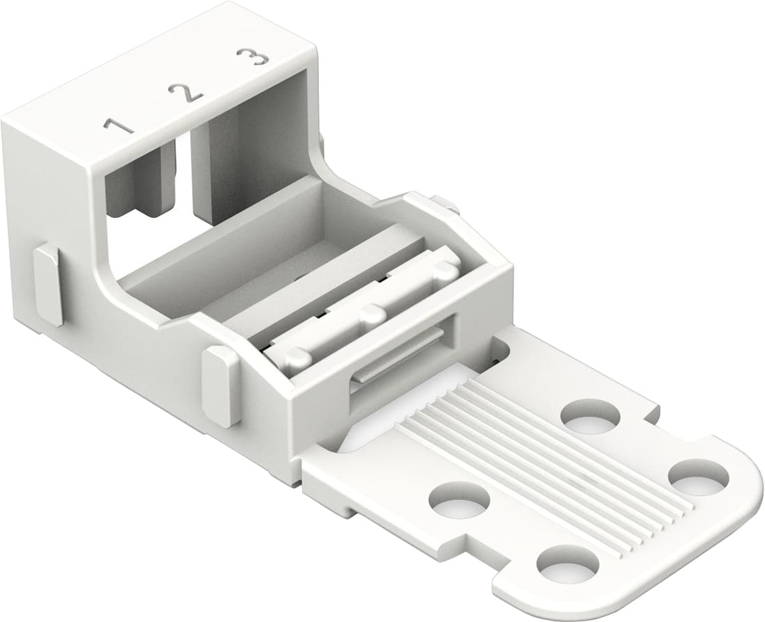 WAGO ITALIA SRL WAG221-503 SUPPORTO DI MONTAGGIO PER MORSETTI PER 3