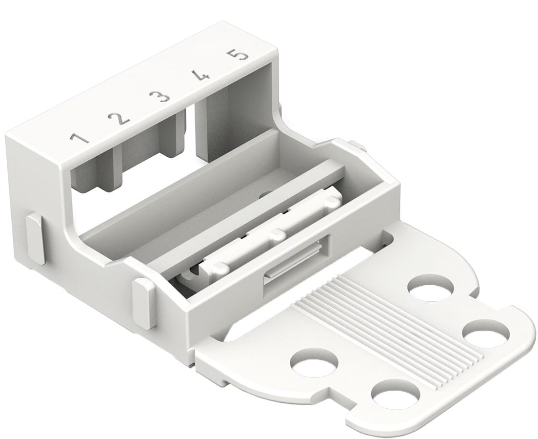 WAGO ITALIA SRL WAG221-515 SUPPORTO DI MONTAGGIO PER MORSETTI PER 5