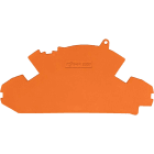 WAGO ITALIA SRL - WAG2007-8893 PIASTRA TERMINALE SPESSA 1,5 MM CON SIGI