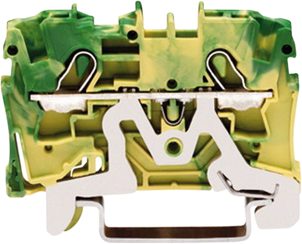 WAGO ITALIA SRL WAG2004-1207 MORSETTO DI TERRA PER 2 CONDUTTORI VERDE