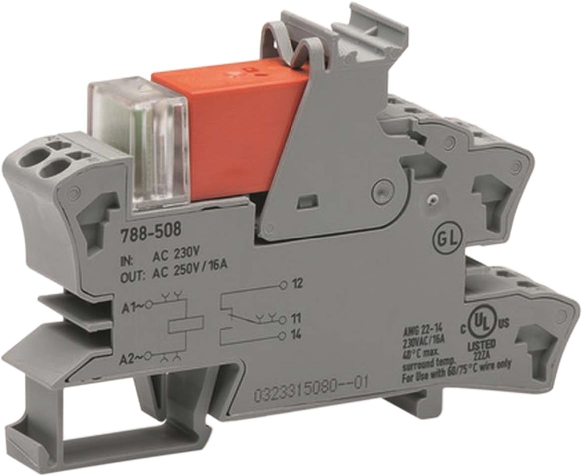 WAGO ITALIA SRL WAG788-507 REL AC 115V, GRIGIO