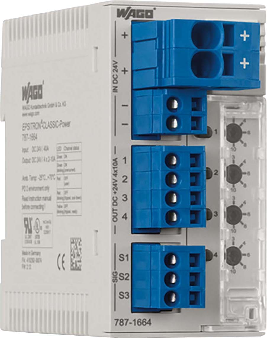 WAGO ITALIA SRL WAG787-1664/000-054 ECB 4 CANALI 24V DC