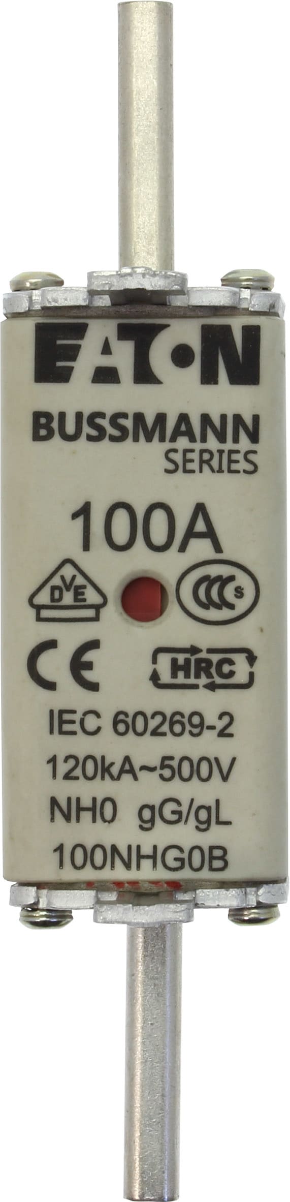 EATON EAO100NHG0B 100NHG0B NH00, GG-GL, 100A, 500VAC, PLAC