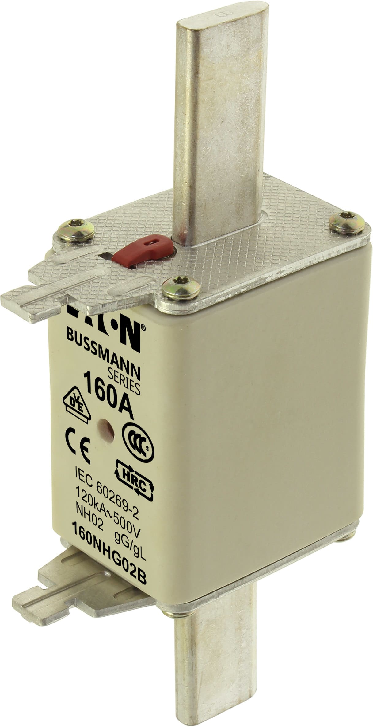EATON EAO160NHG02B 160NHG02B NH02, GG-GL, 160A, 500VAC, PLA