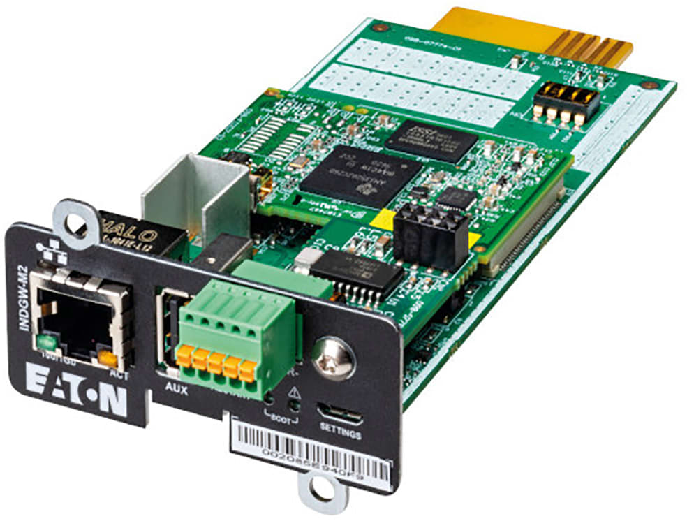 EATON - EAOINDGW-M2 INDUSTRIAL GATEWAY CARD (MODBUS TCP/RTU)
